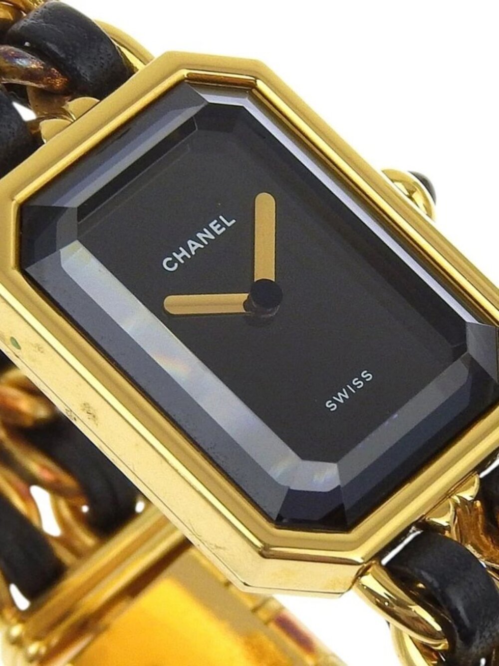 CHANEL Premiere S Watches H0001 blackDial Plated Gold/leather Quartz Analo... - Picture 2 of 15